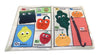 Jo & Nic’s Crinkly Cloth Books - Nursery Times Crinkly Newspaper - Fruit & Veg