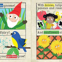 Jo & Nic’s Crinkly Cloth Books - Nursery Times Crinkle Newspaper - Fairies & Gnomes