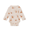 Konges Sløjd - Newborn Long Sleeve Body - Foxie