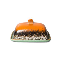 70s Ceramics Butter Dish - Meteor