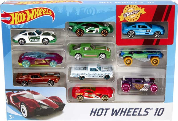 Hot Wheels Basic Car Pack - 10