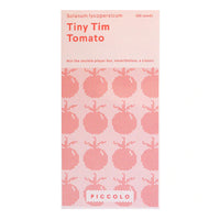 Piccolo- Tiny Tim Tomato 100 seeds (Solanum Lycopersicum)