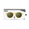 #D Sunglasses - Yellow Honey (Green Lenses)