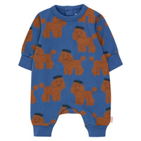 Tinycottons - Tiny Poodle One Piece - Cobalt Blue