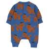 Tinycottons - Tiny Poodle One Piece - Cobalt Blue