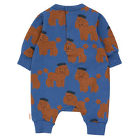 Tinycottons - Tiny Poodle One Piece - Cobalt Blue