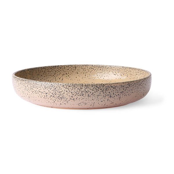 Gradient Ceramics  Deep Plate Taupe  SET OF 2