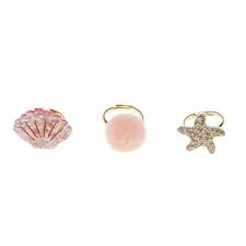 Seashell Ring Set