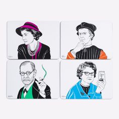 The School Of Life - Interesting Guests Placemats : Freud