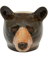 Black Bear Face Egg Cup