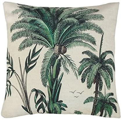 Printed Cushion Palm Trees