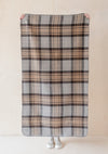 Recycled Wool Small Pet Blanket in Mackellar Tartan