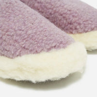 Wool Slippers - Lilac